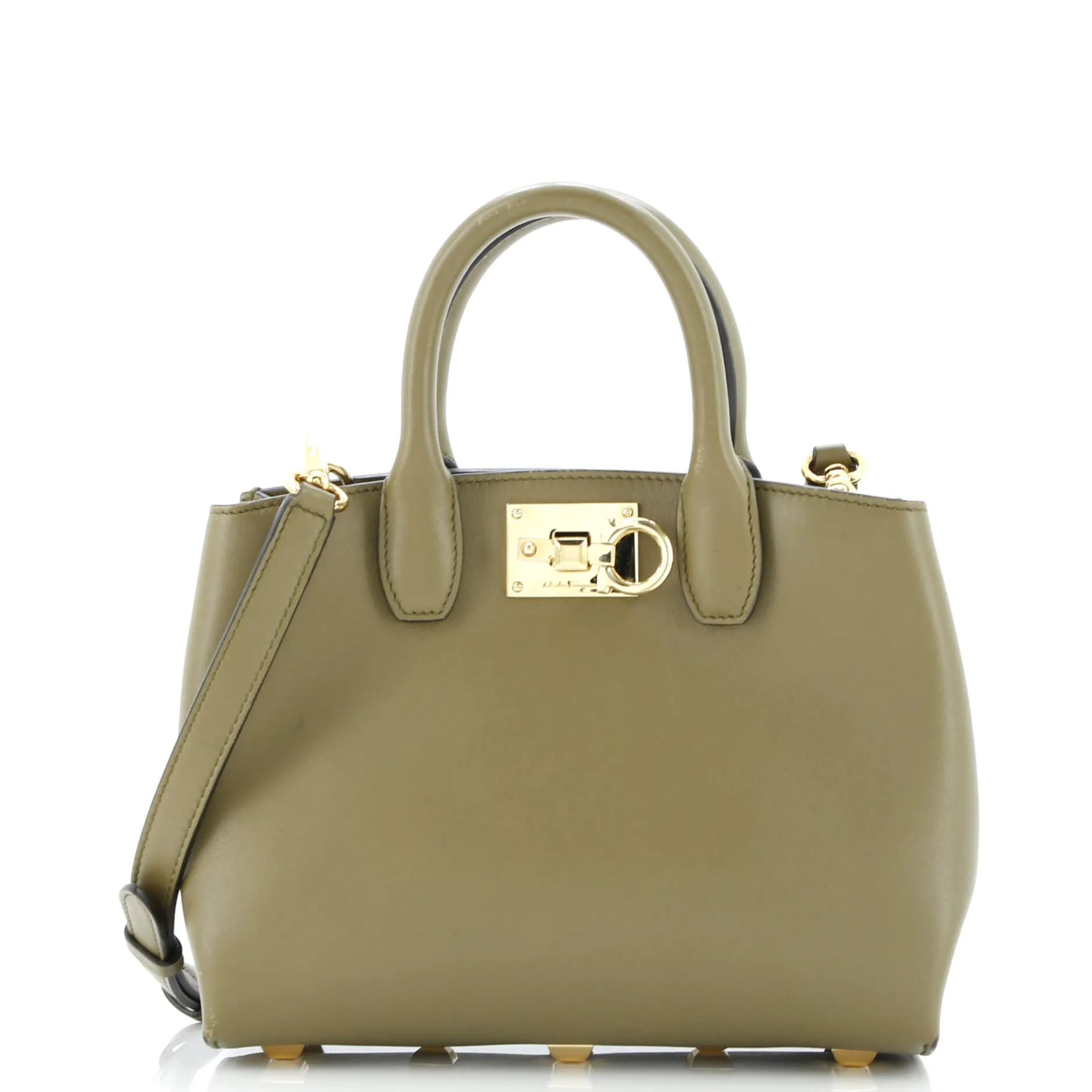 Studio Box Satchel Leather Small