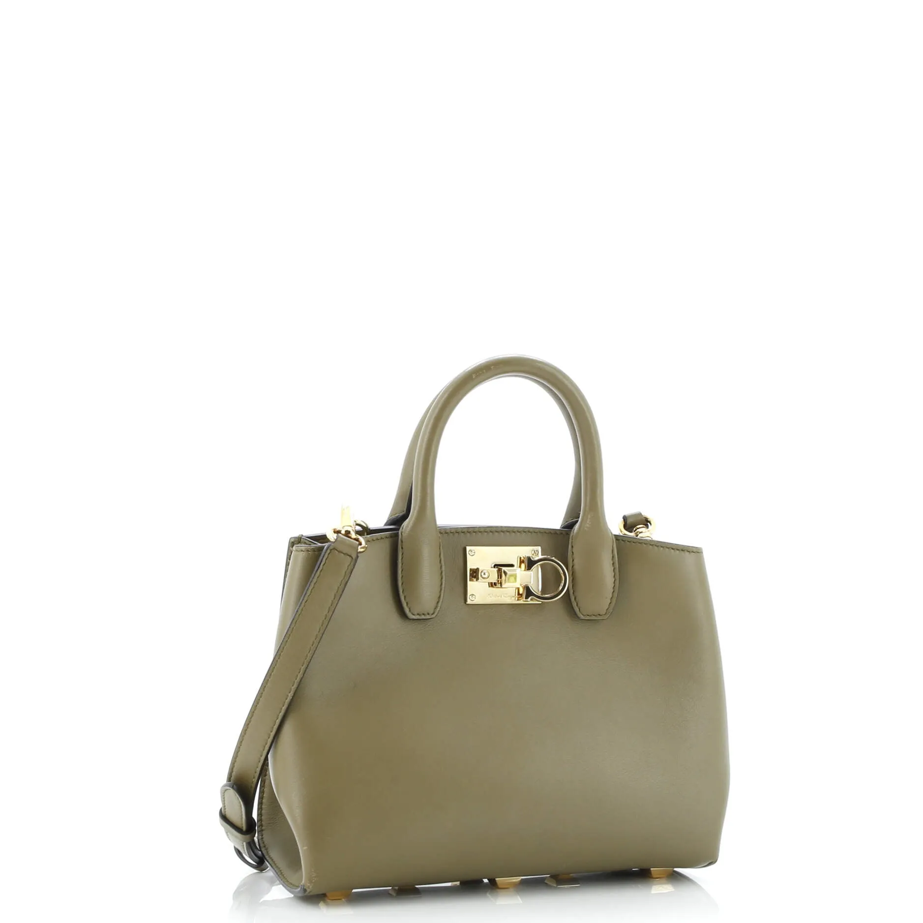 Studio Box Satchel Leather Small