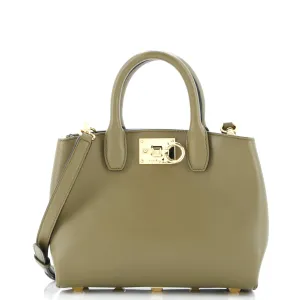 Studio Box Satchel Leather Small