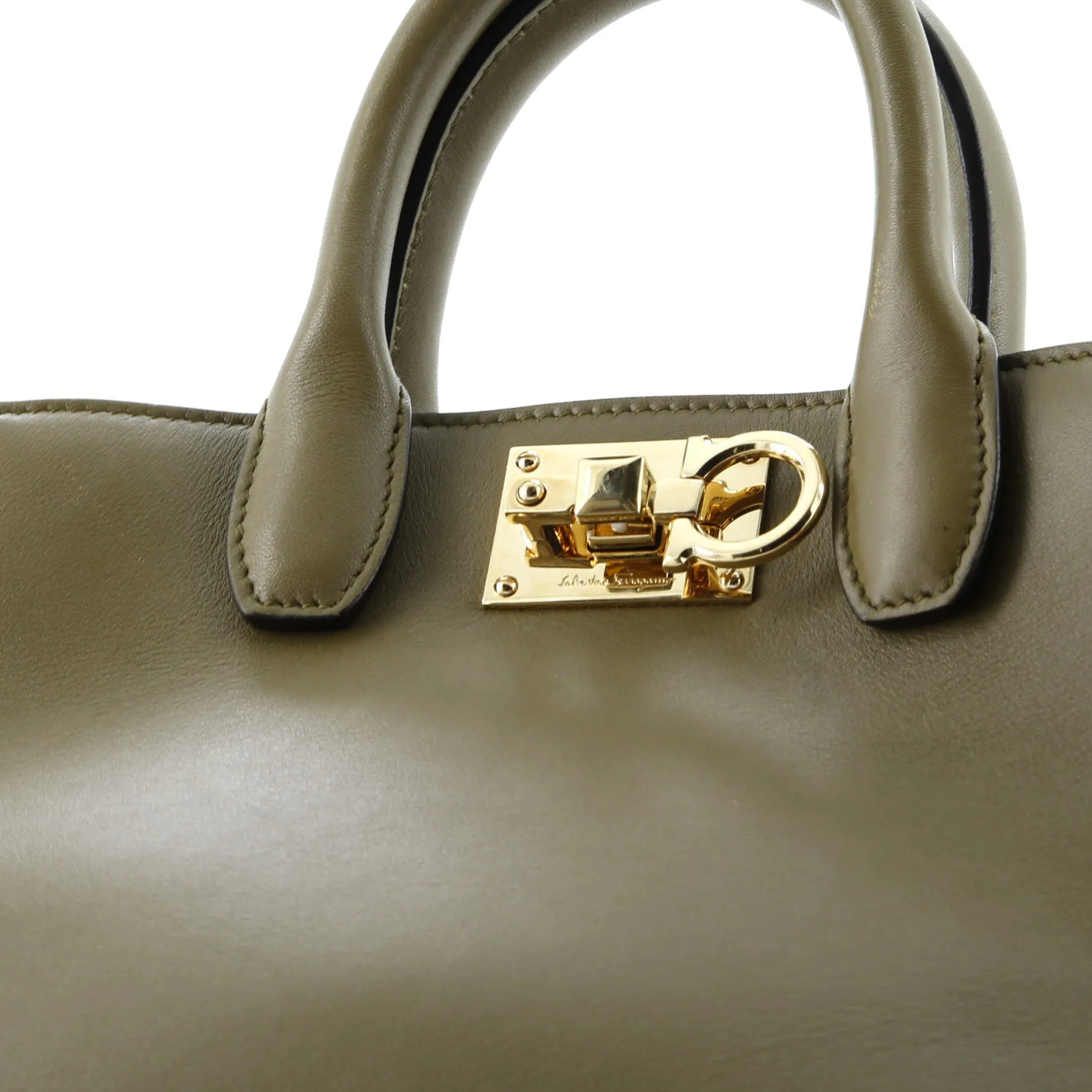 Studio Box Satchel Leather Small