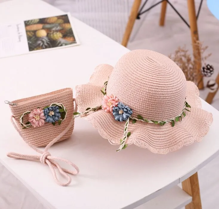 Summer Girls Hats and Shoulders Sets