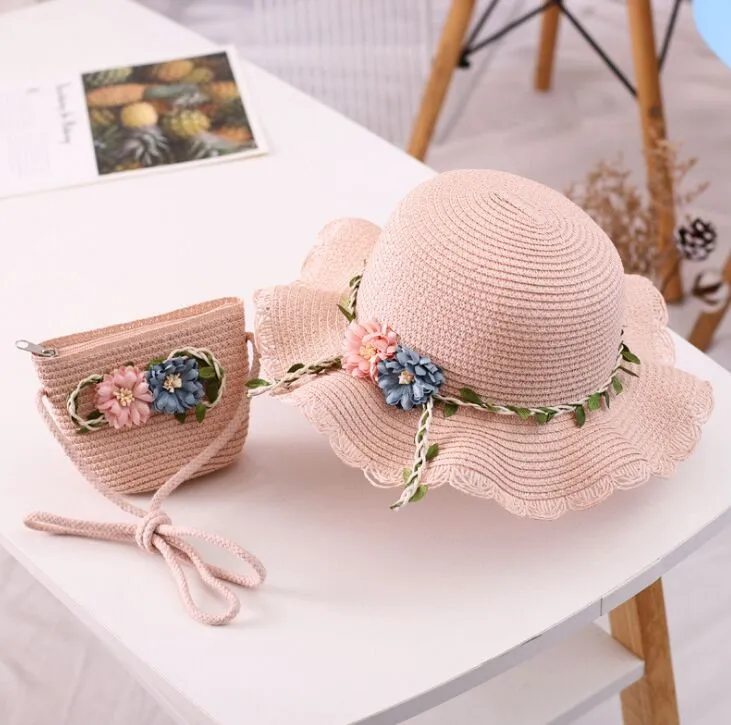 Summer Girls Hats and Shoulders Sets
