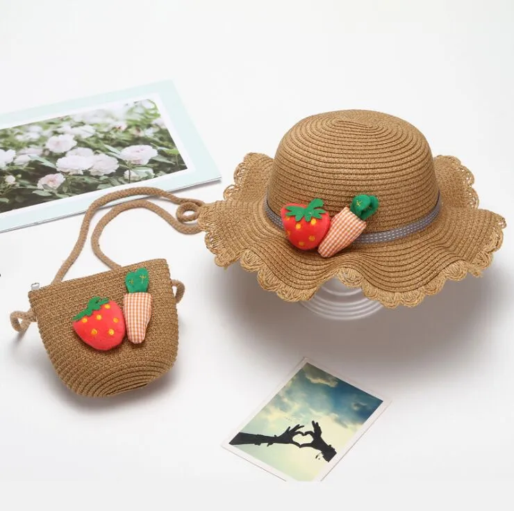 Summer Girls Hats and Shoulders Sets