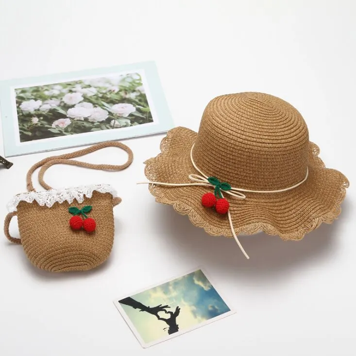 Summer Girls Hats and Shoulders Sets