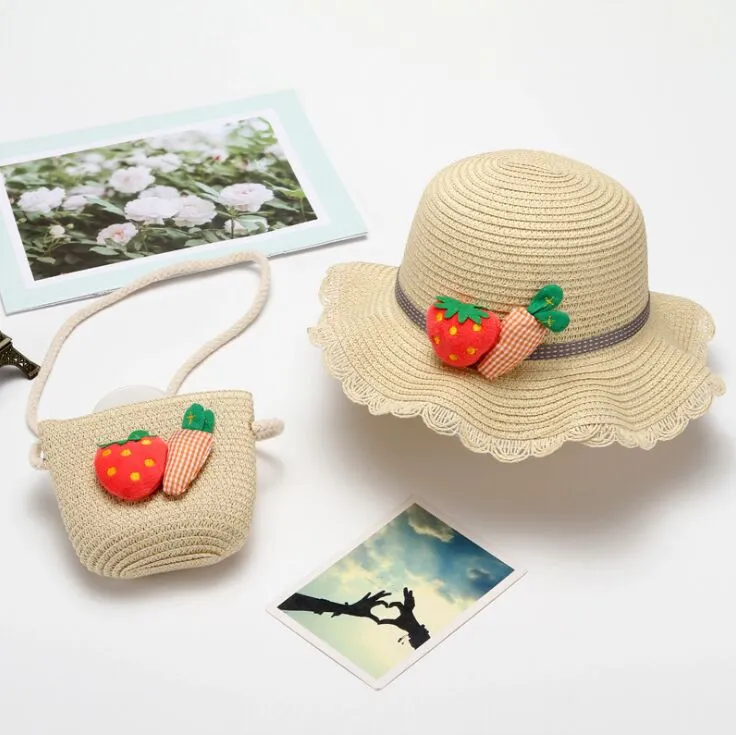 Summer Girls Hats and Shoulders Sets