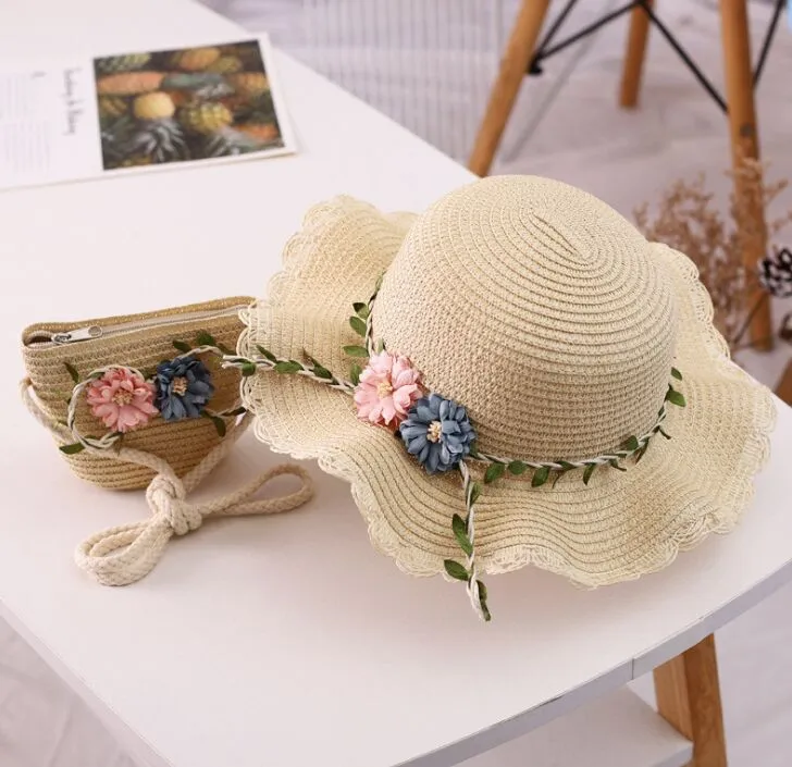 Summer Girls Hats and Shoulders Sets