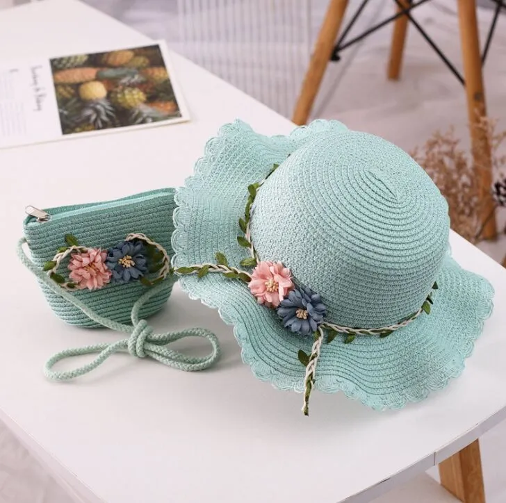 Summer Girls Hats and Shoulders Sets