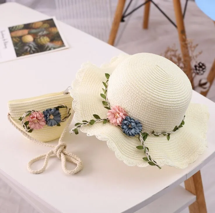 Summer Girls Hats and Shoulders Sets