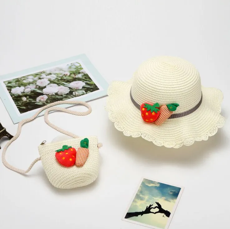Summer Girls Hats and Shoulders Sets