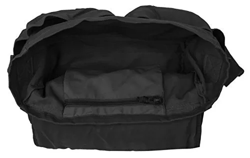 Sweetbriar Classic Messenger Bag - Vintage Canvas Shoulder, Black, Size Large