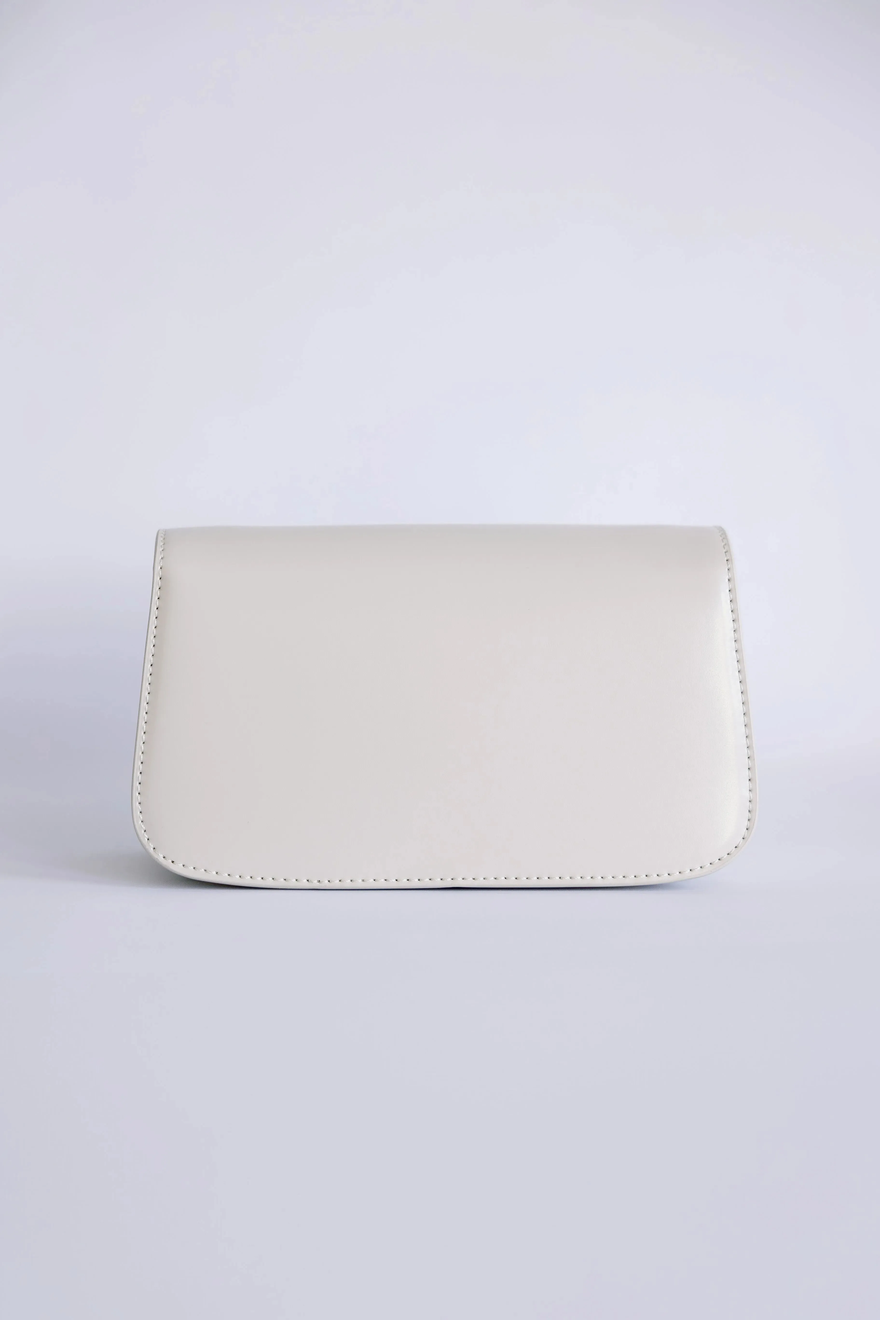 T-Bar Leather Clutch