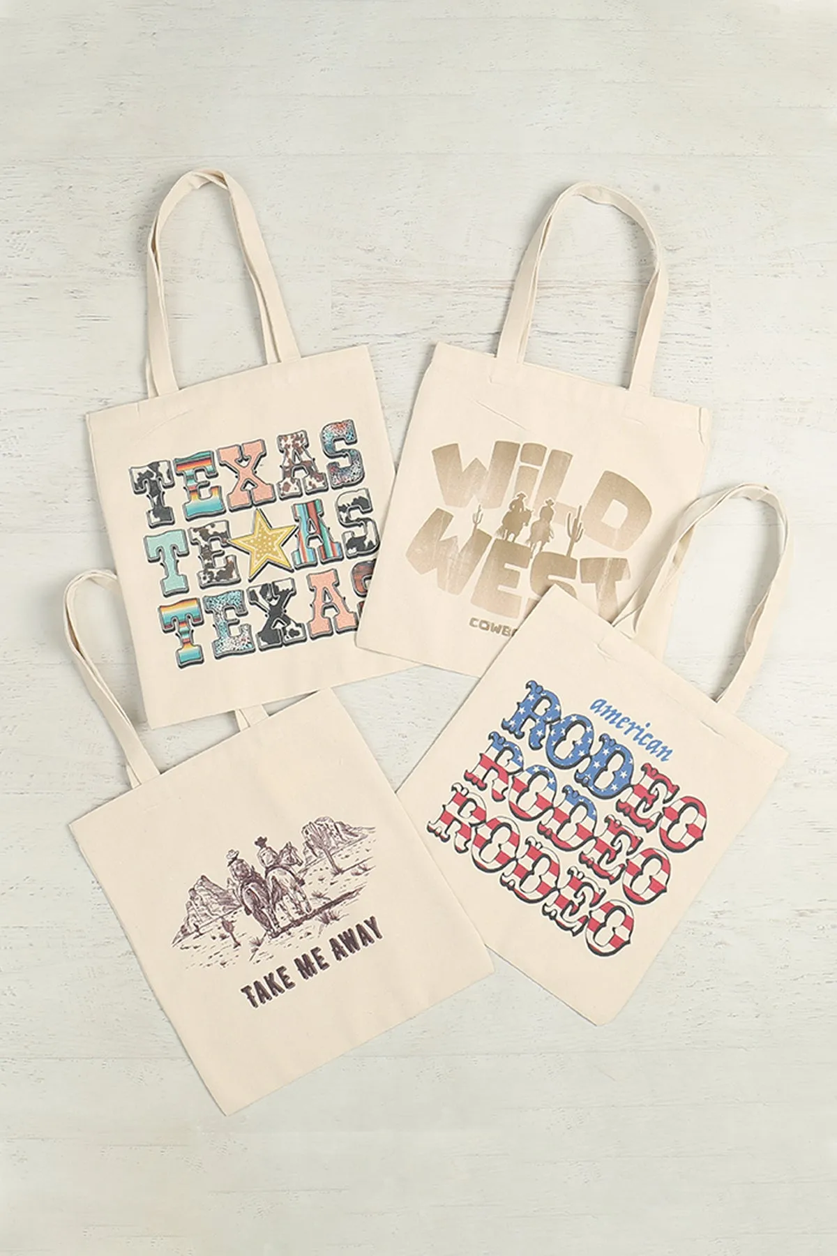 TAKE ME AWAY MINIMALIST PRINT TOTE BAG