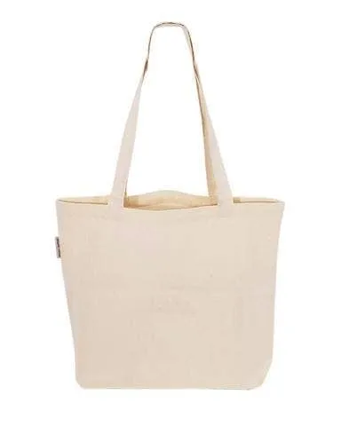 TBF Organic Cotton Canvas Gusset Tote Bags Bulk - OR110