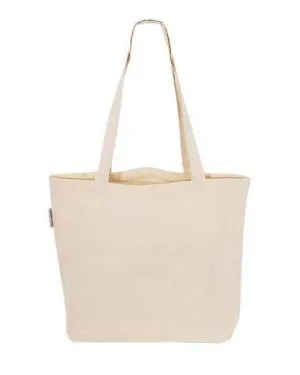 TBF Organic Cotton Canvas Gusset Tote Bags Bulk - OR110