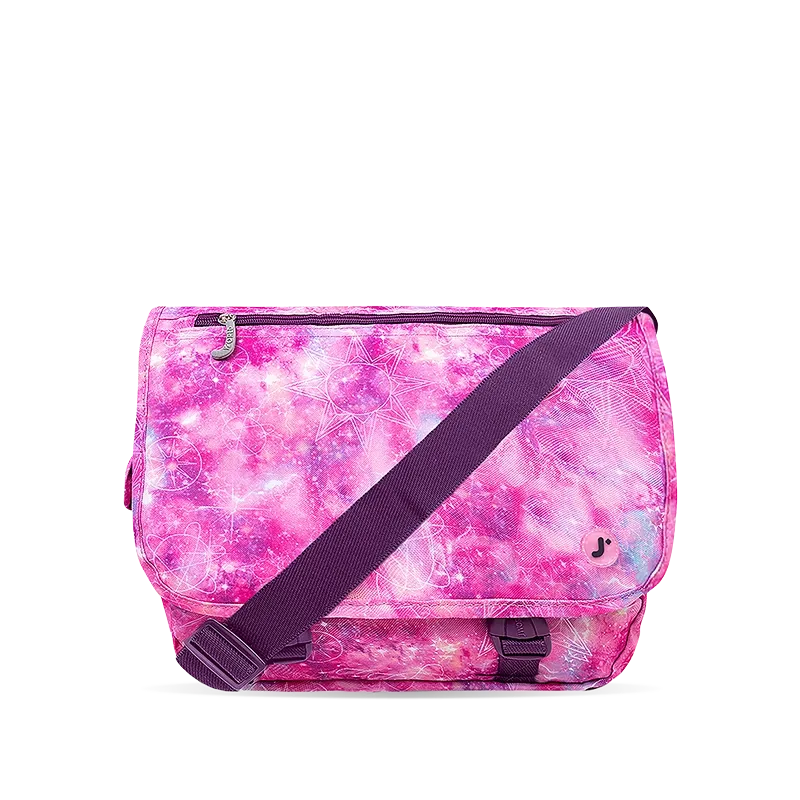 Terry Messenger bag in Purple Galaxy