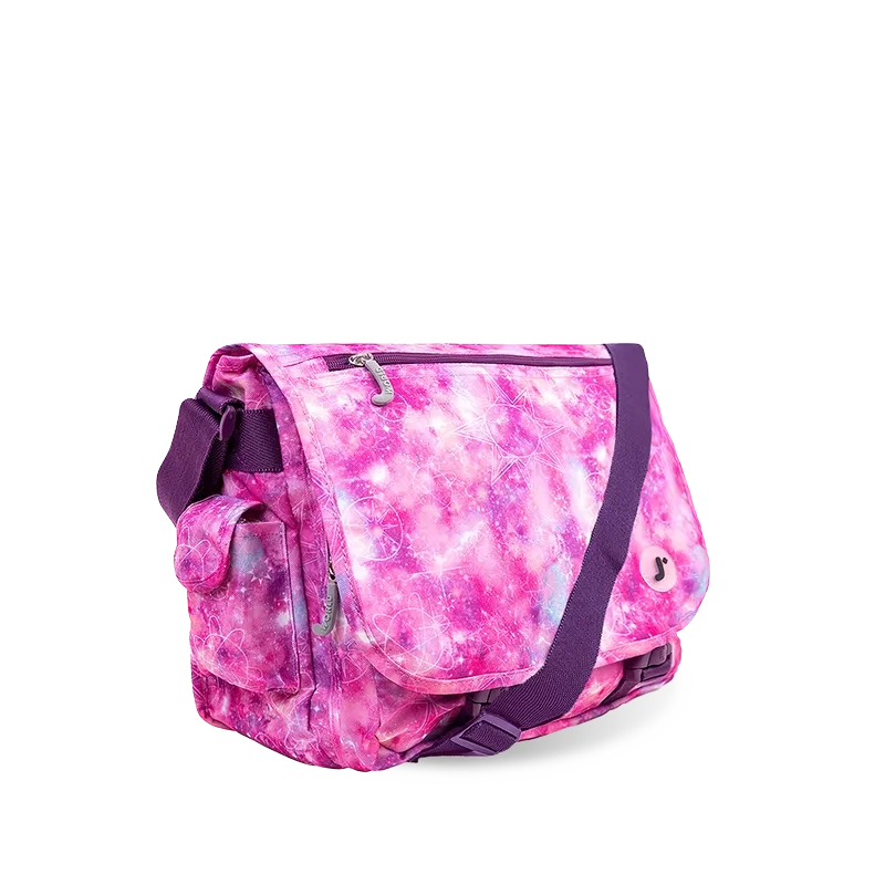 Terry Messenger bag in Purple Galaxy