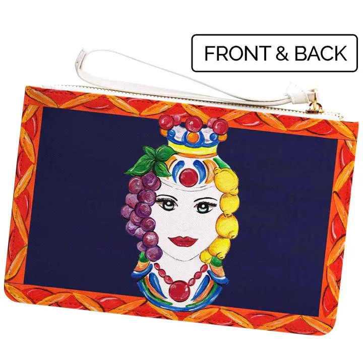 Testa Di Moro Clutch Bag