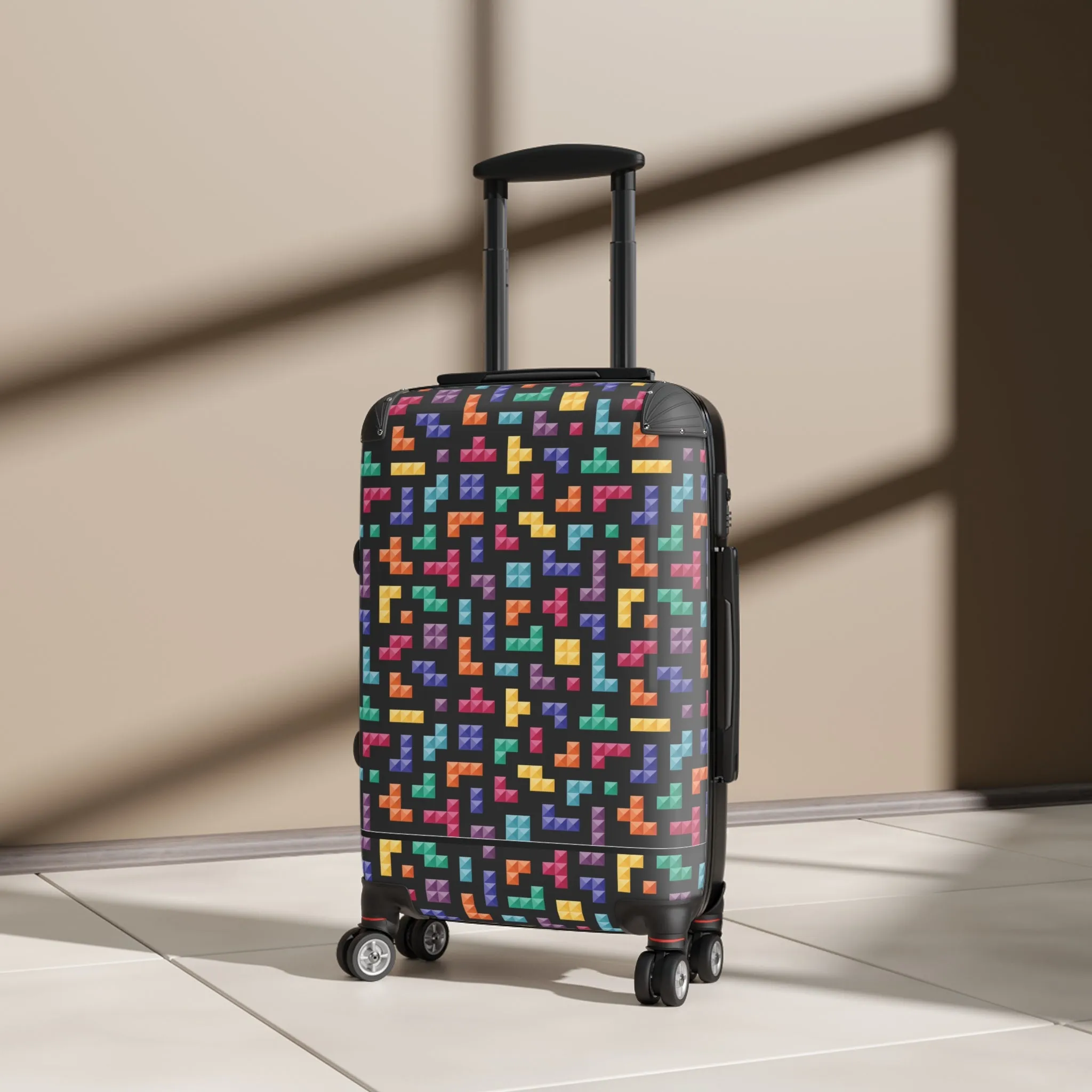 Tetris Inspired Suitcase