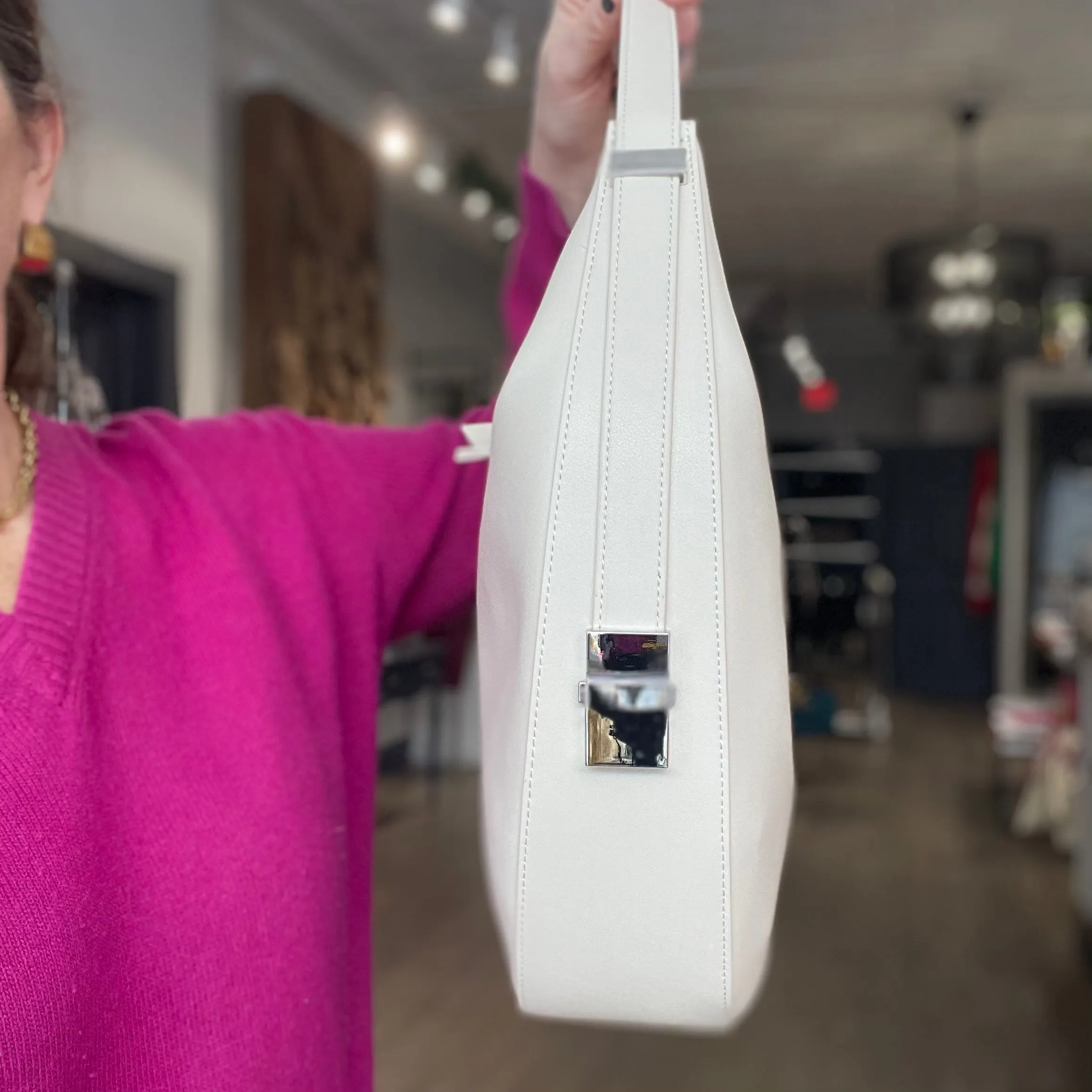 The Andrea, Curved Shoulder Bag