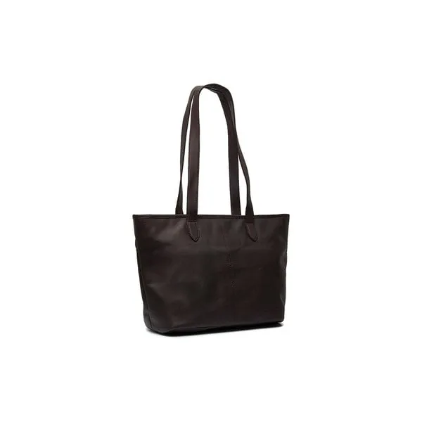 The Chesterfield Leather Shopper Brown Monza