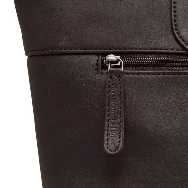 The Chesterfield Leather Shopper Brown Monza