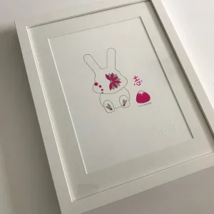 The Evolution of Dinkie #3 - Framed