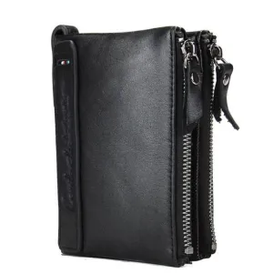 The Genuine Crazy Horse Cowhide Leather Men