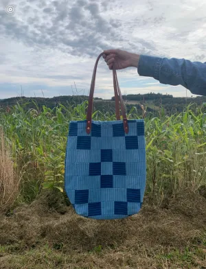The Highlands Foundry X Salt   Still Reverse Quilt Tote
