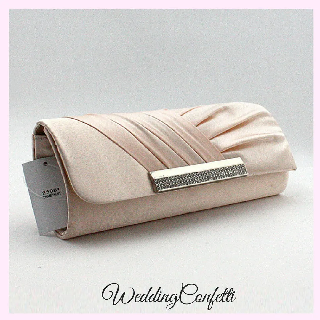 The Rocco Black / Red / Fuchsia / Beige Clutch Bags