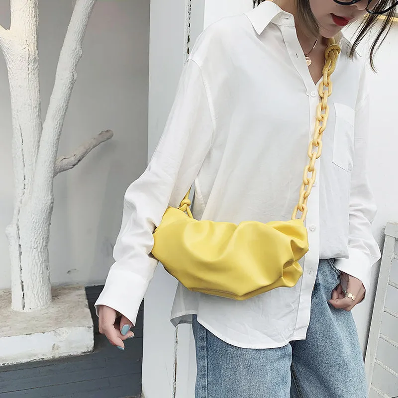 Thick Chain Shoulder Messenger Handbags Summer New Luxury Cross Body Bag
