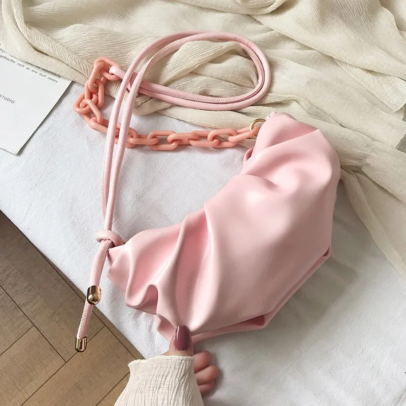 Thick Chain Shoulder Messenger Handbags Summer New Luxury Cross Body Bag