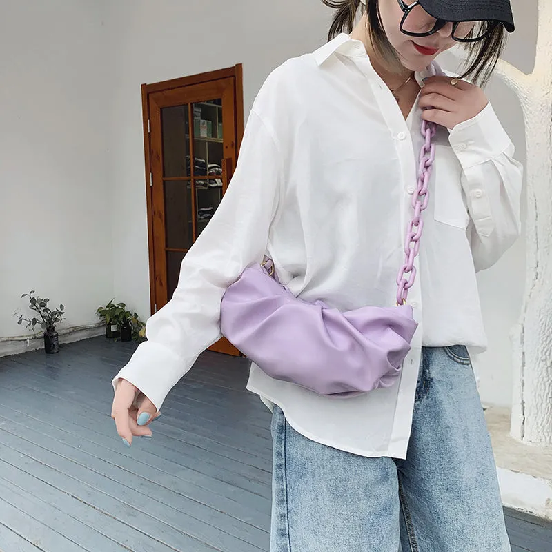 Thick Chain Shoulder Messenger Handbags Summer New Luxury Cross Body Bag