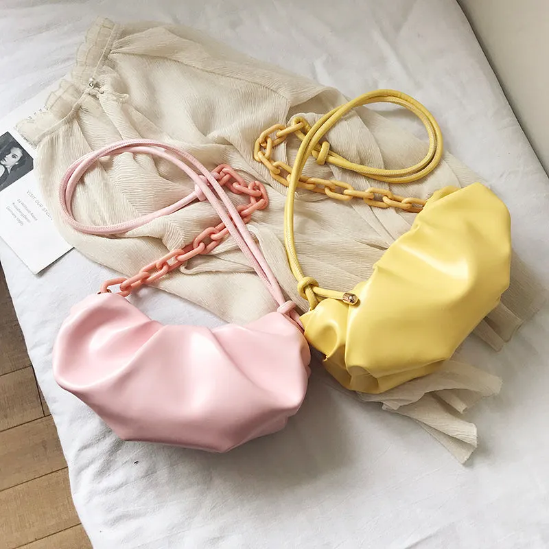 Thick Chain Shoulder Messenger Handbags Summer New Luxury Cross Body Bag