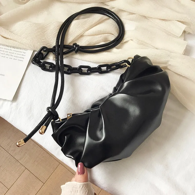 Thick Chain Shoulder Messenger Handbags Summer New Luxury Cross Body Bag