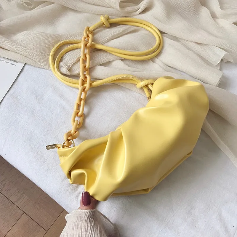 Thick Chain Shoulder Messenger Handbags Summer New Luxury Cross Body Bag