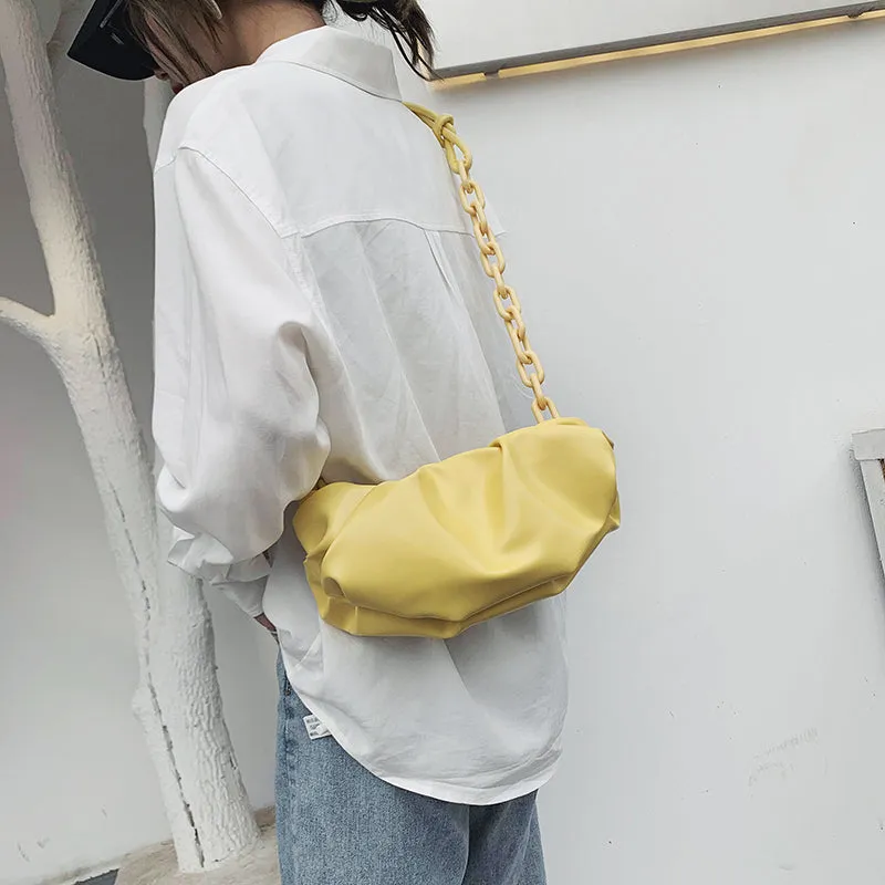 Thick Chain Shoulder Messenger Handbags Summer New Luxury Cross Body Bag