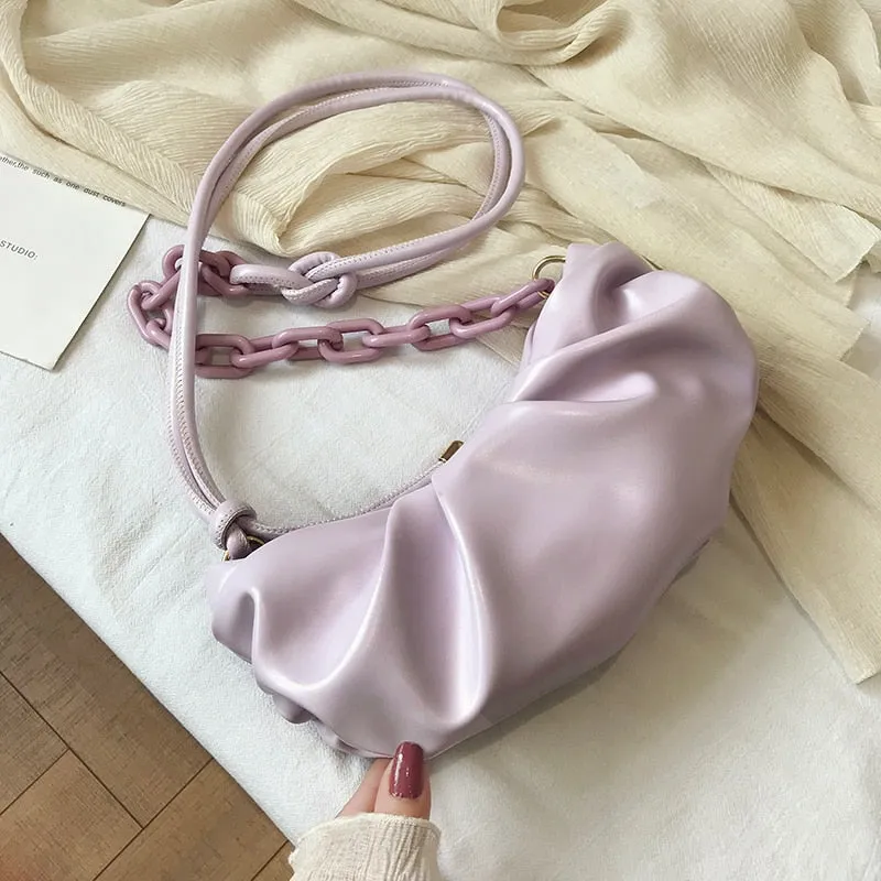 Thick Chain Shoulder Messenger Handbags Summer New Luxury Cross Body Bag