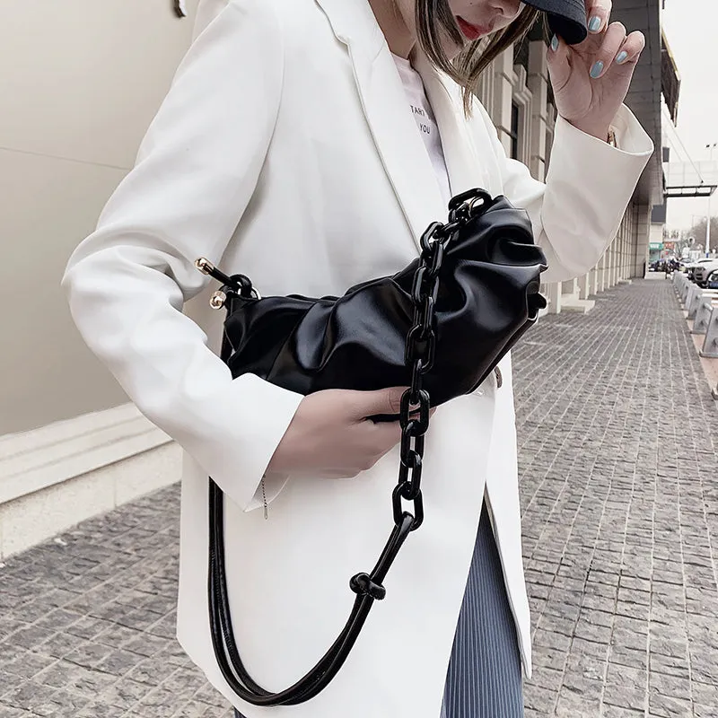 Thick Chain Shoulder Messenger Handbags Summer New Luxury Cross Body Bag