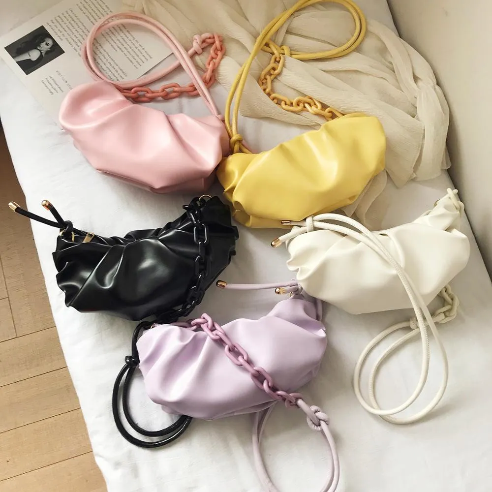 Thick Chain Shoulder Messenger Handbags Summer New Luxury Cross Body Bag