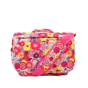 Thomas Laptop Messenger Bag in Poppy Pansy - Final Sale