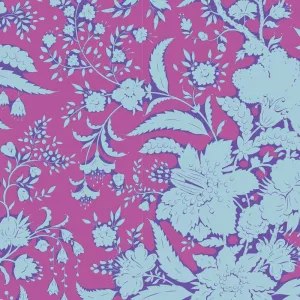 Tilda Bloomsville Fabric | Abloom | Plum