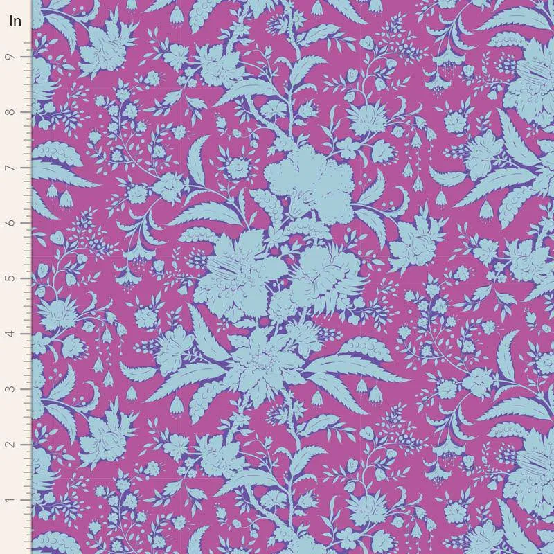 Tilda Bloomsville Fabric | Abloom | Plum