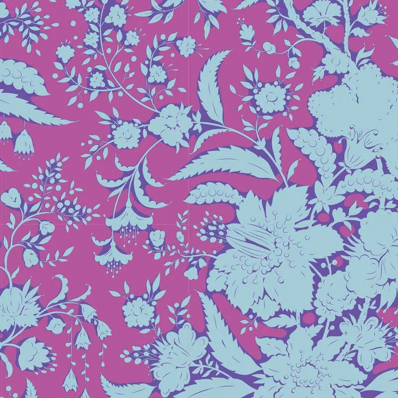 Tilda Bloomsville Fabric | Abloom | Plum