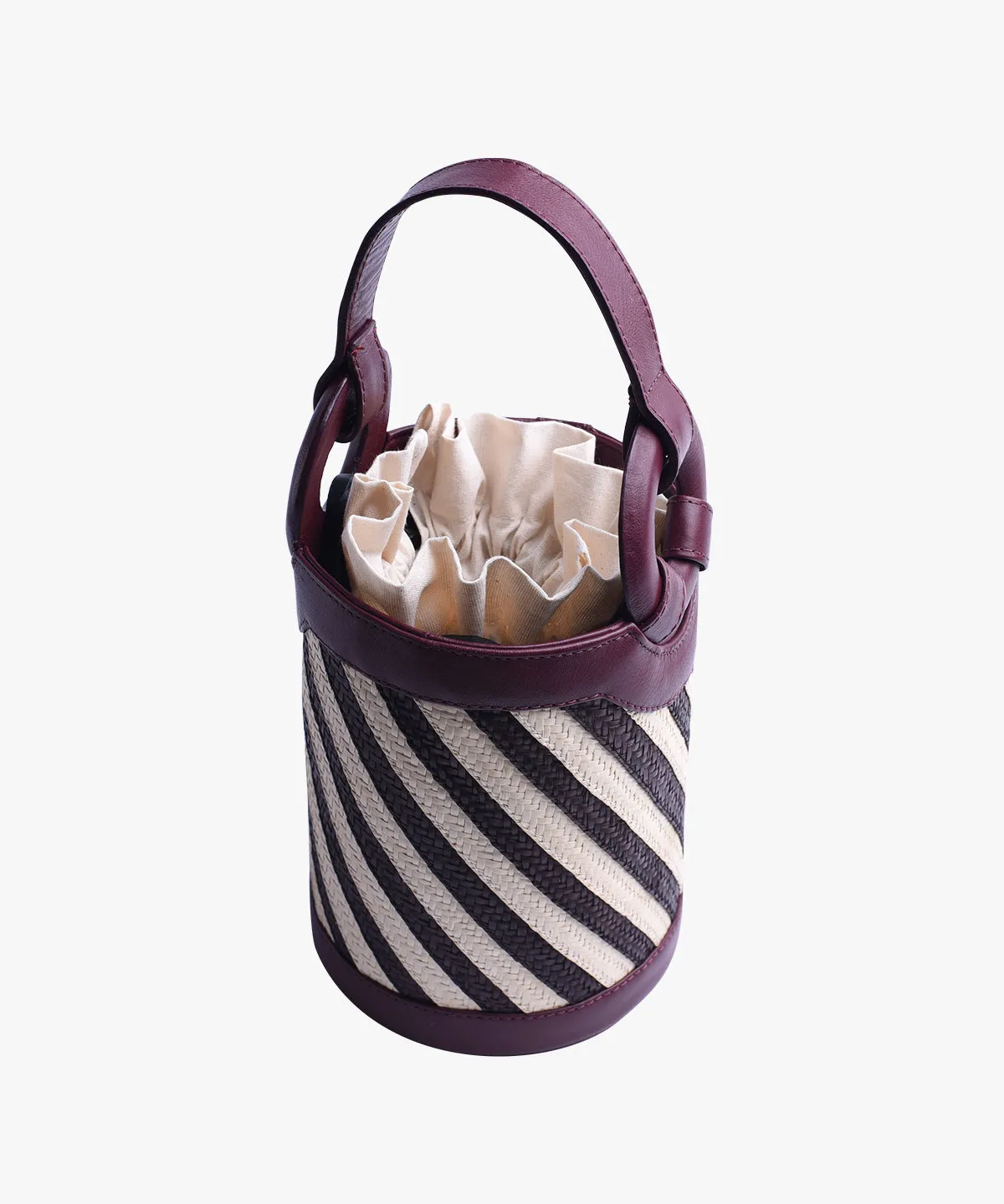 Tolú in Raffia and Leather