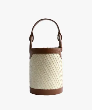 Tolú in Raffia and Leather