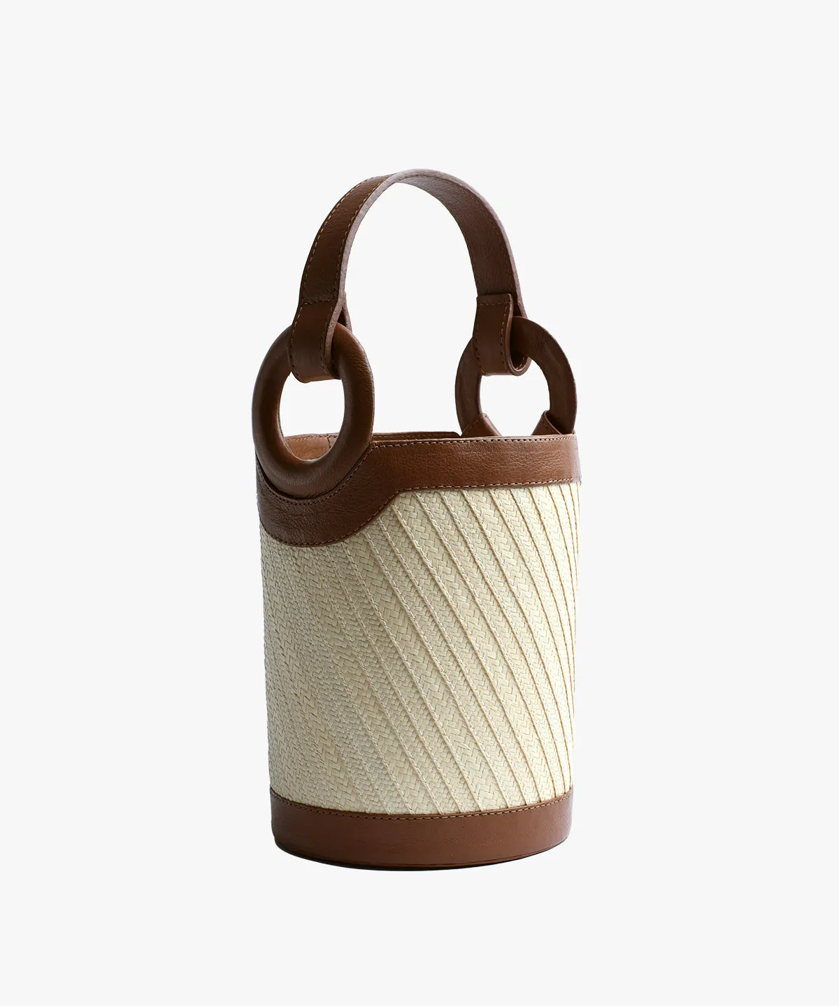 Tolú in Raffia and Leather