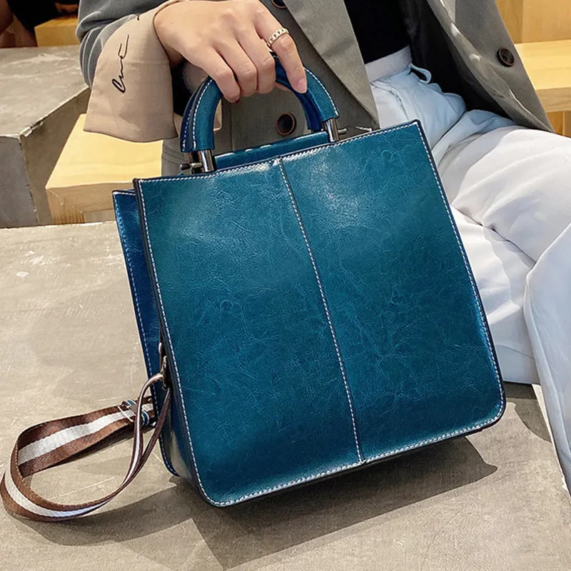 Top Grain Leather Shoulder Bag Leather Handbag Handmade Leather Bag For Women Stylish Crossbody Bags Gift For Her