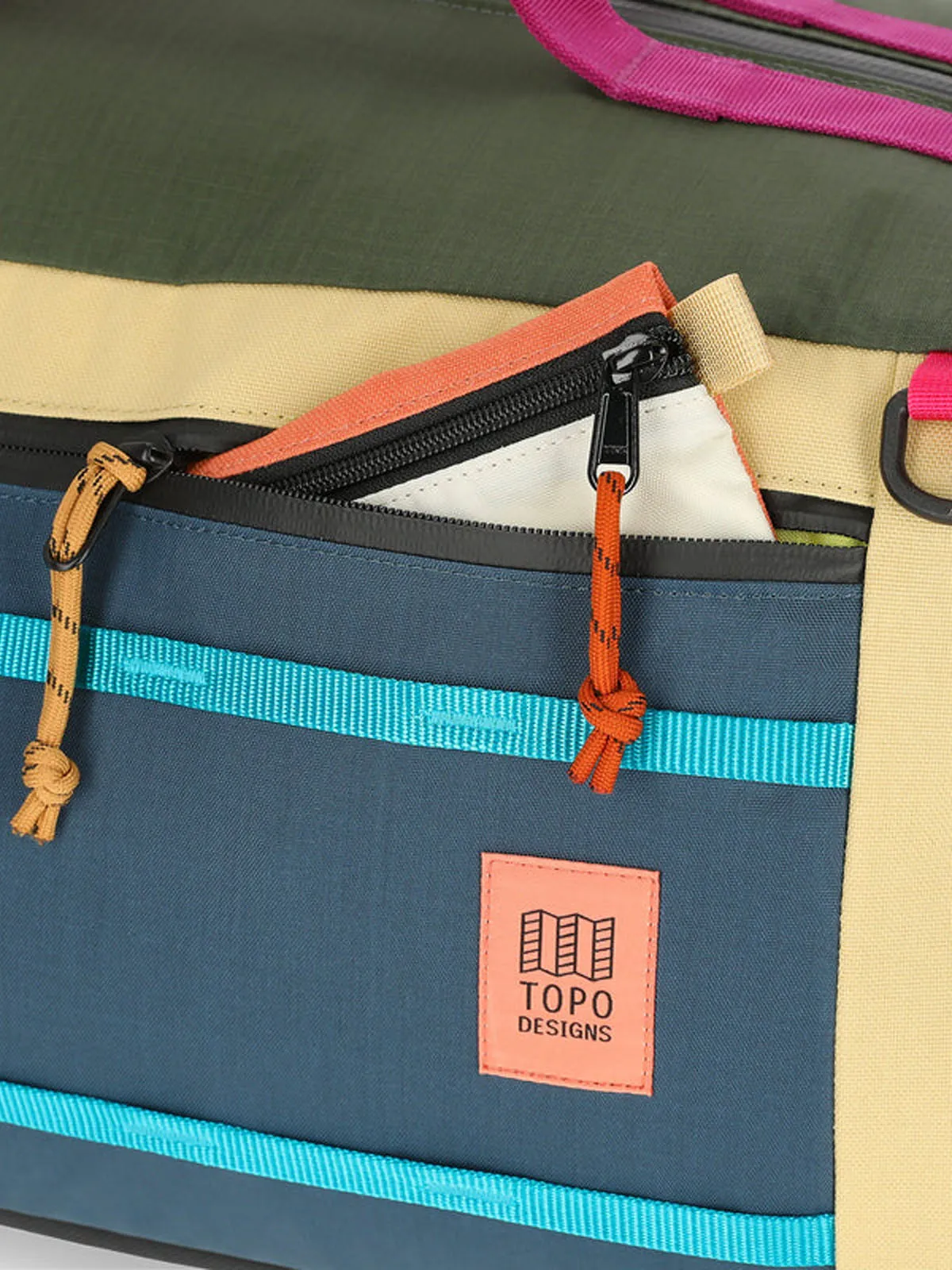 Topo Designs Mountain Duffel Black Black
