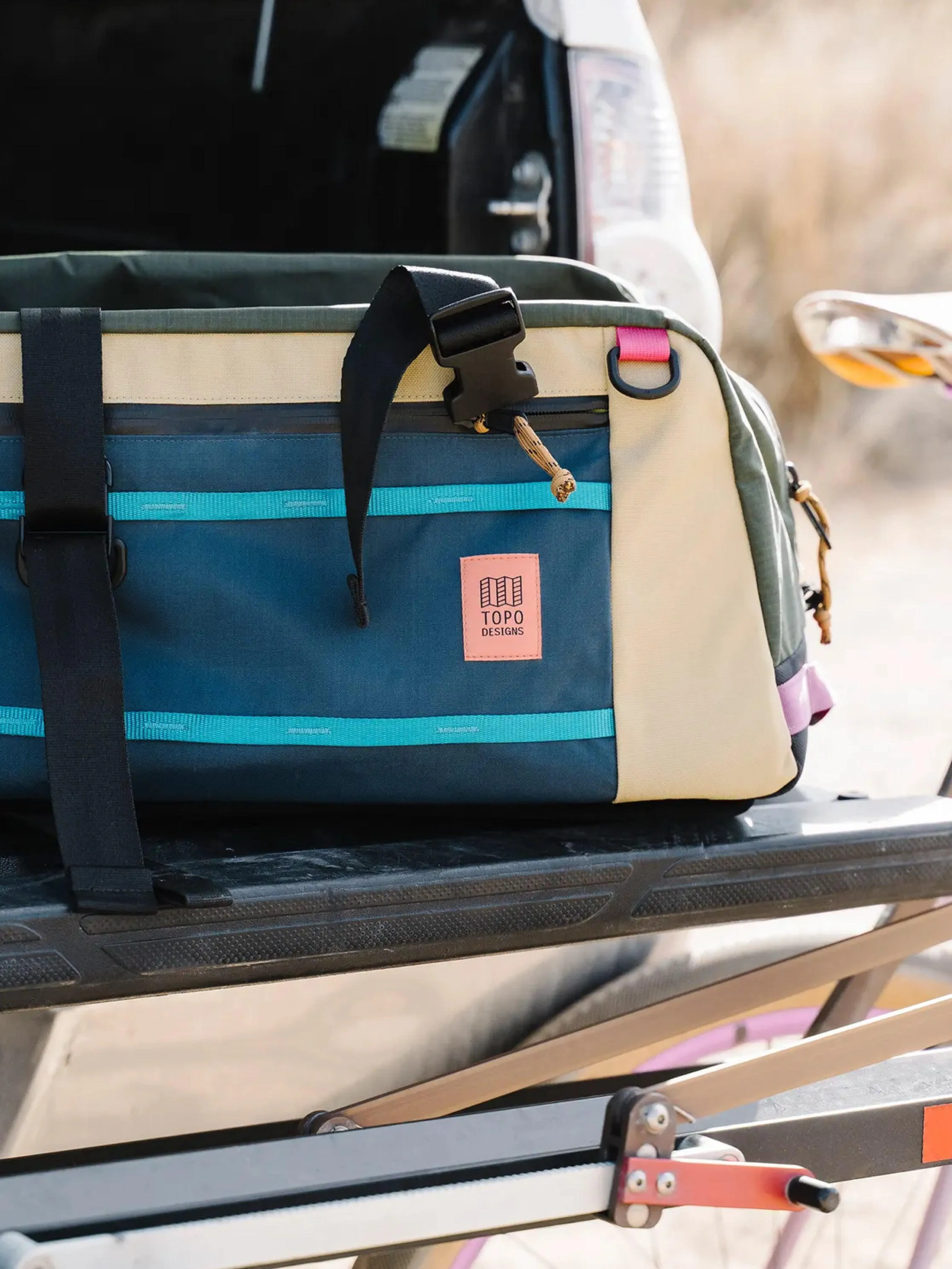 Topo Designs Mountain Duffel Black Black
