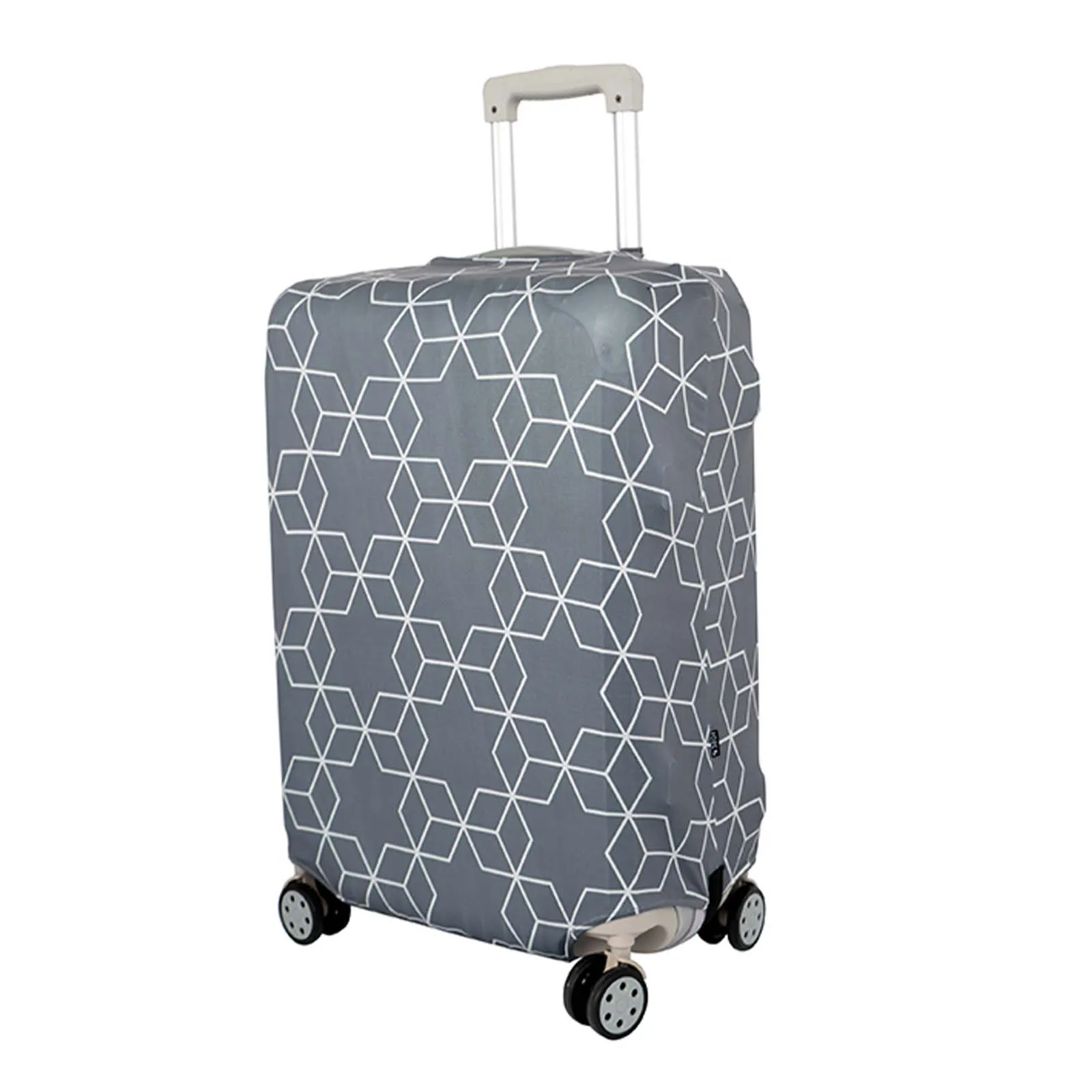 Tosca Spandex Luggage Cover L Geometric